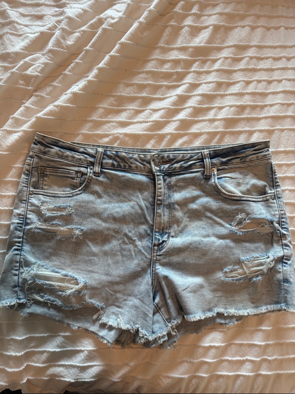 American Eagle Next Level Stretch Denim Shorts